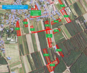 Mapa parkingów dla uczestników dożynek