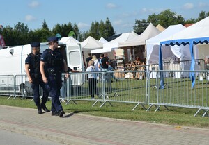 Zabezpieczenia Dożynek prezydenckich