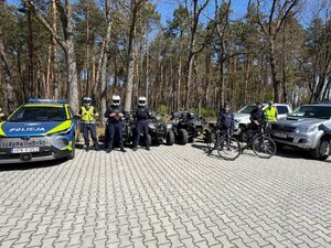 Mundurowi podczas działań