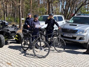 Mundurowi podczas działań