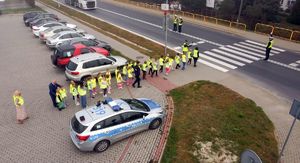 Działania prewencyjno-edukacyjne w Szkole Podstawowej w Stalach &quot;Bezpieczna droga do szkoły&quot;.