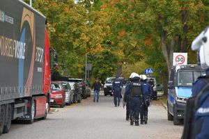 W Tarnobrzegu policjanci zabezpieczali mecz piłki nożnej o Puchar Polski