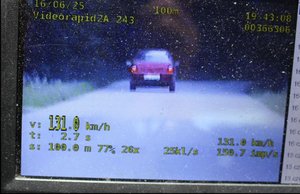Kierowca fiata siena, miał na liczniku 131 km/h. Okazało się, że kolejny raz przekroczył prędkość