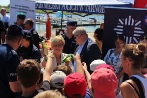 Wielka impreza nad Jeziorem Tarnobrzeskim - "Kręci mnie bezpieczeństwo w lecie"