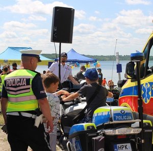 Wielka impreza nad Jeziorem Tarnobrzeskim - "Kręci mnie bezpieczeństwo w lecie"