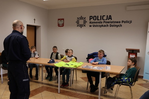 policjant , dzieci