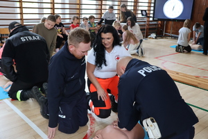 policjanci w trakcie działań