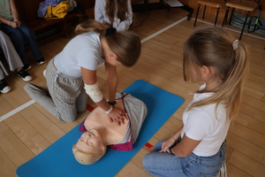 policjanci w trakcie działań