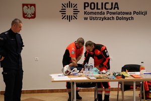 policjanci szkolenie